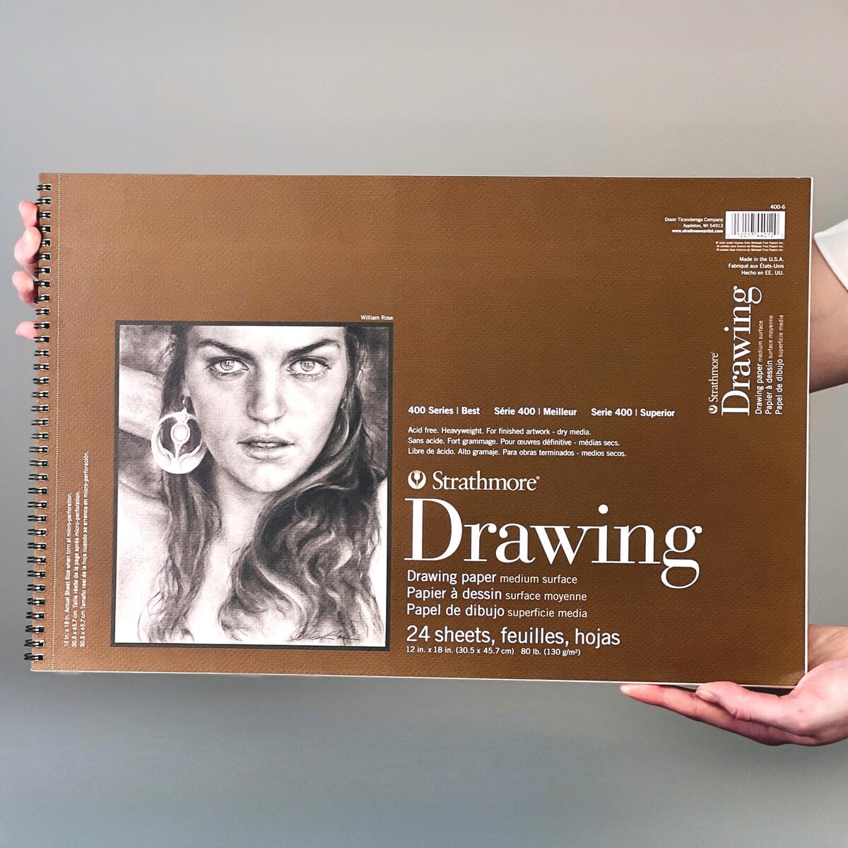 Strathmore DRAWING PAD 12X18 inch 24 pgs